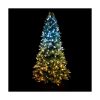 Karácsonyfa okos izzókkal, 500db LED, AWW fehér-arany szín, 2,2m, programozható, Twinkly