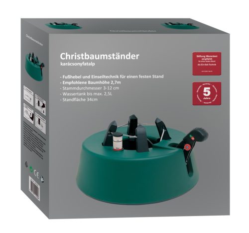 Pedálos karácsonyfatalp max 2,7m magas fához